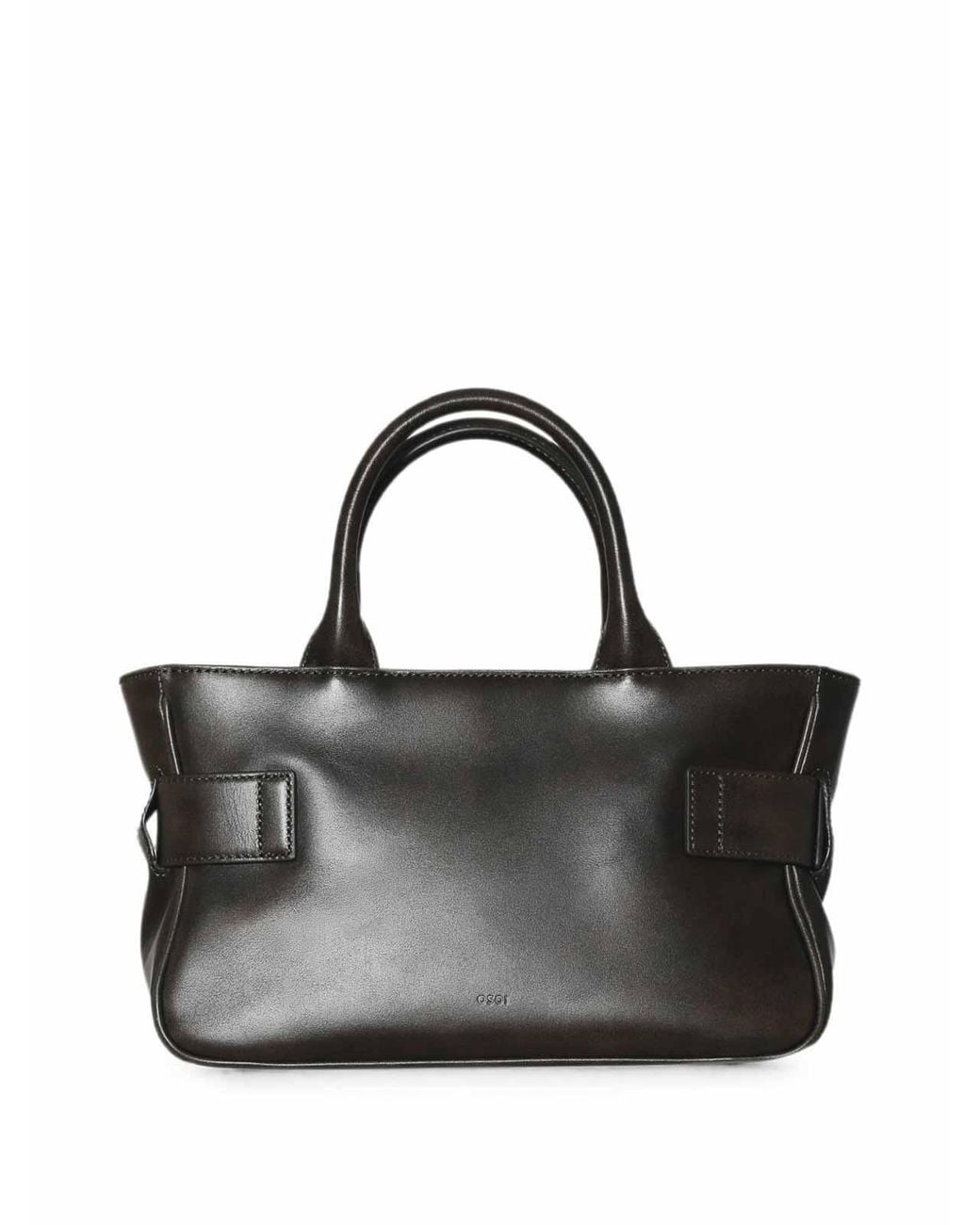 OSOI Black Tote Brocle Mini Bag