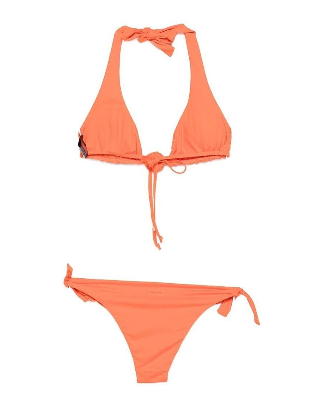 Fisico Orange Coral Bikini Set