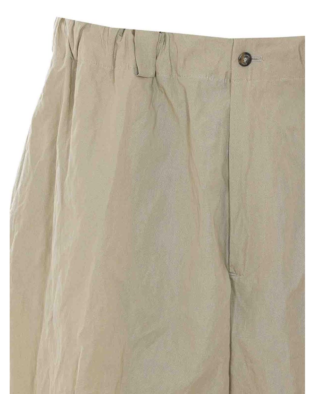 Willy Chavarria Natural Stucco Toluca Shorts for men