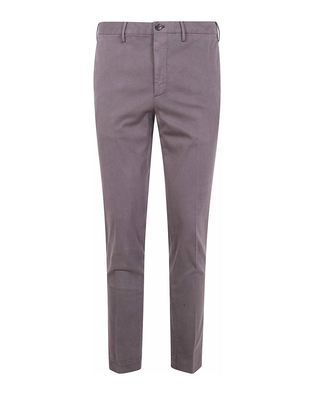 Incotex Purple Regular Trousers for men