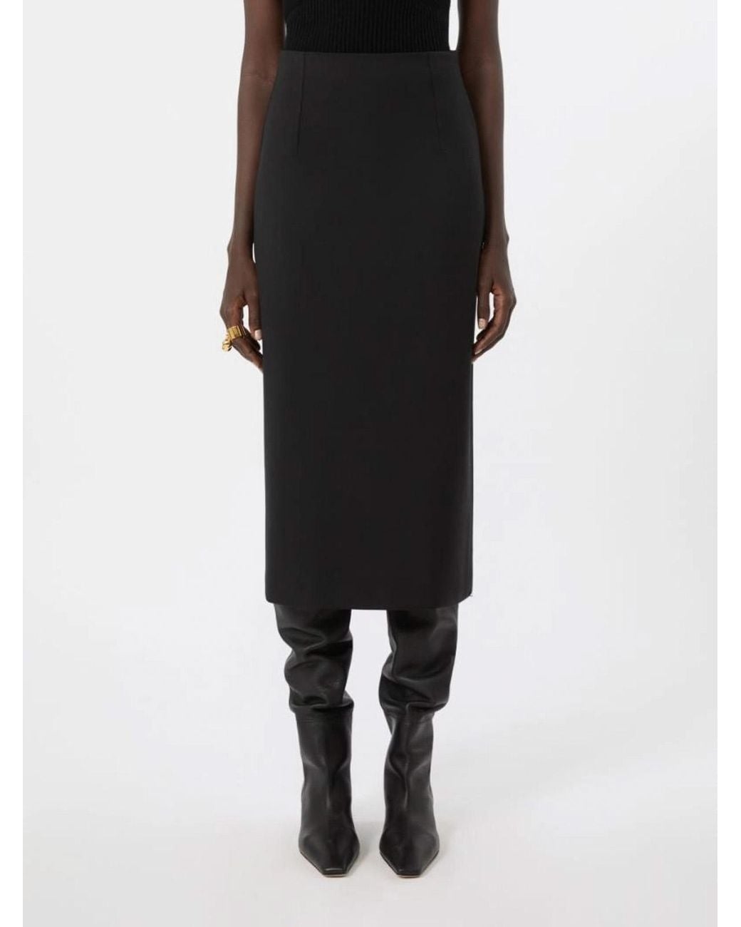Sportmax Black Sasia Skirt