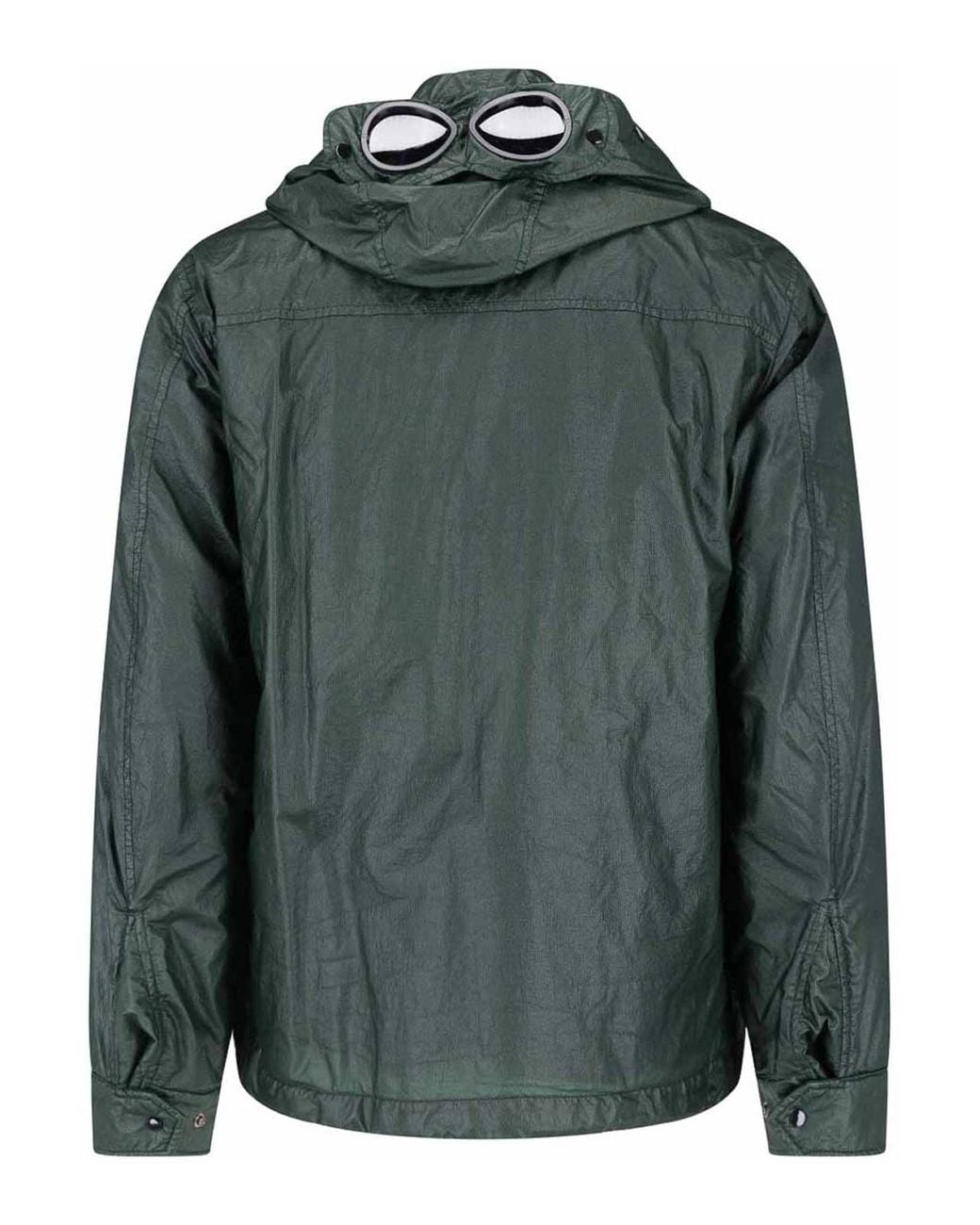 C P Company Green Hooded Jacket for men