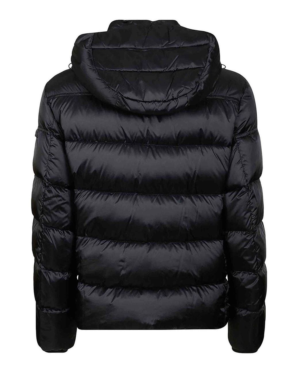 Moorer Black Padded Down Jacket for men
