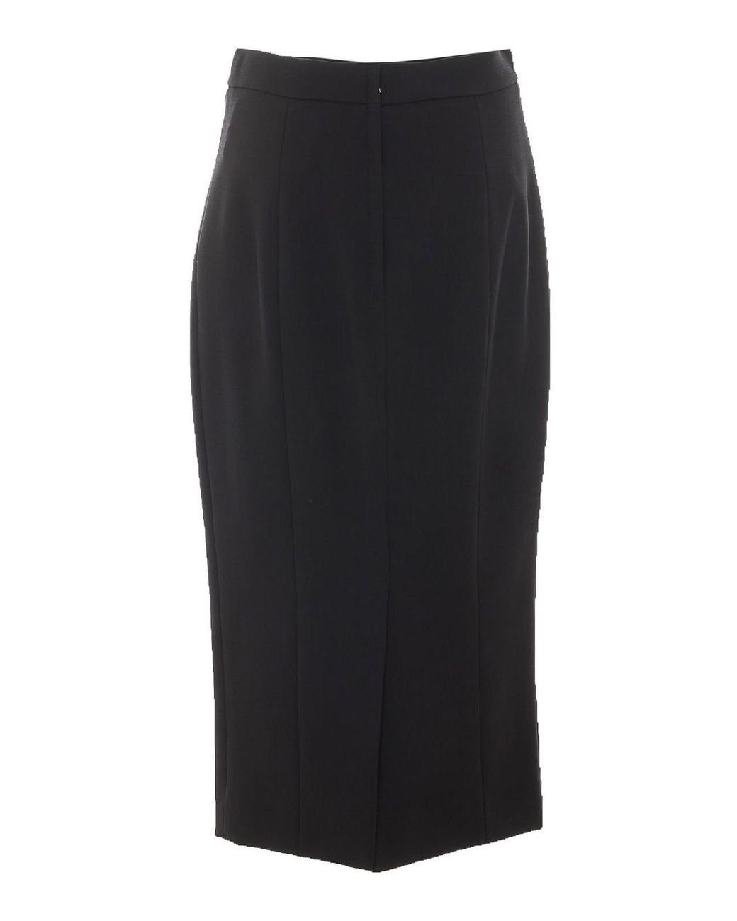 Dolce & Gabbana Black Midi Skirt