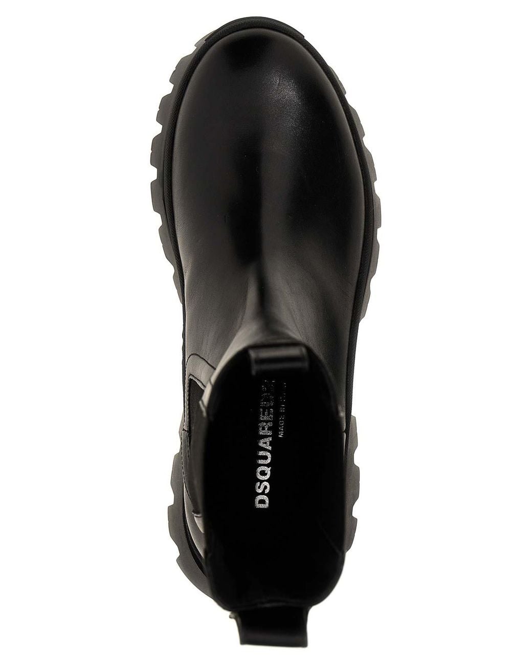 DSquared² Black 'd2 Statement' Knöchelstiefel