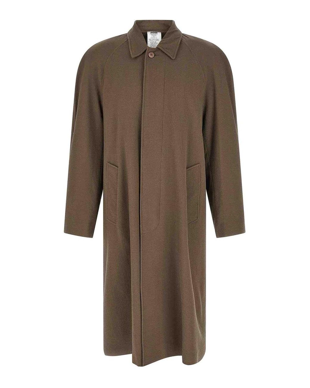 Magliano Brown Caligo Coat for men