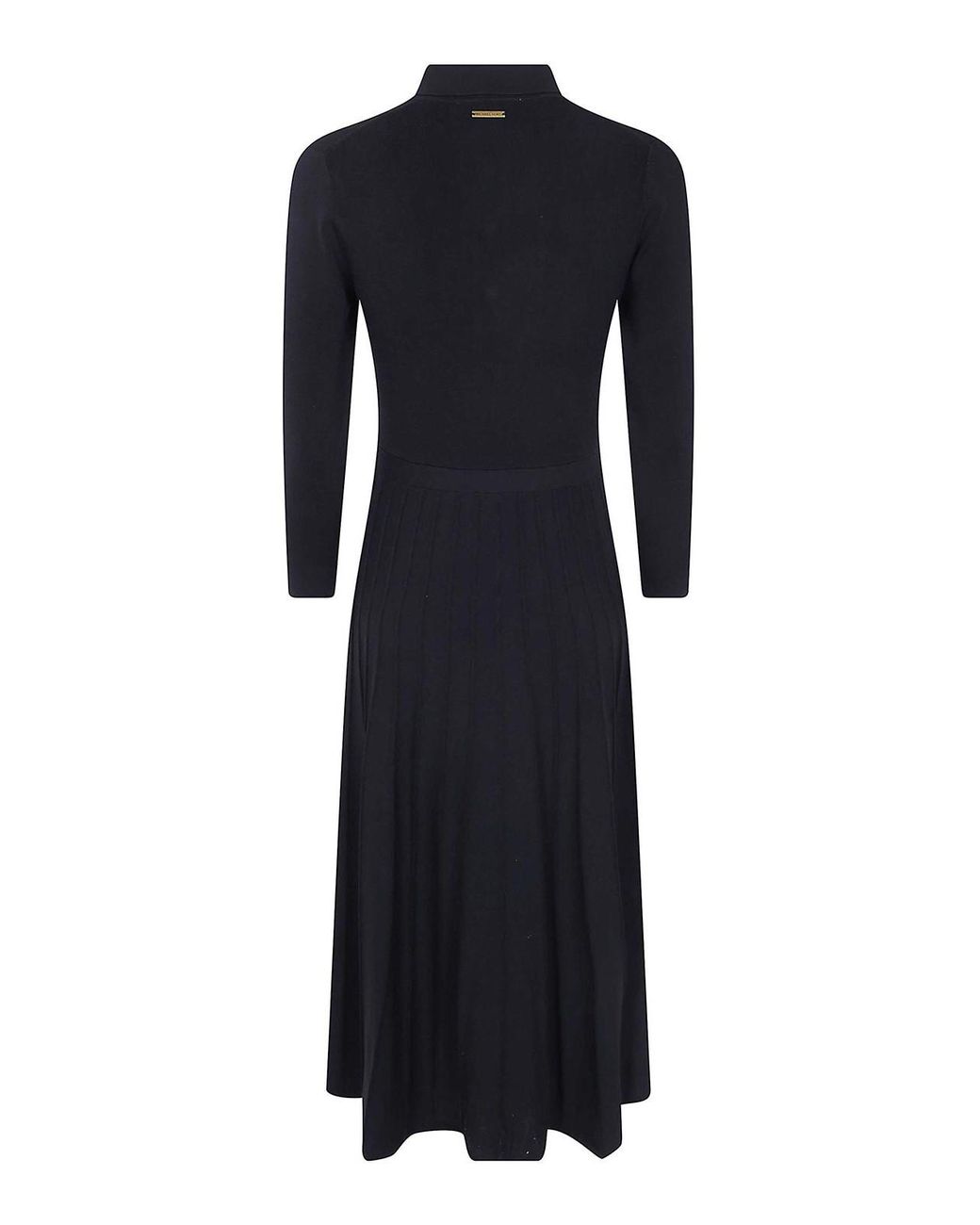 Michael Kors Black Polo Flare Mini Dress
