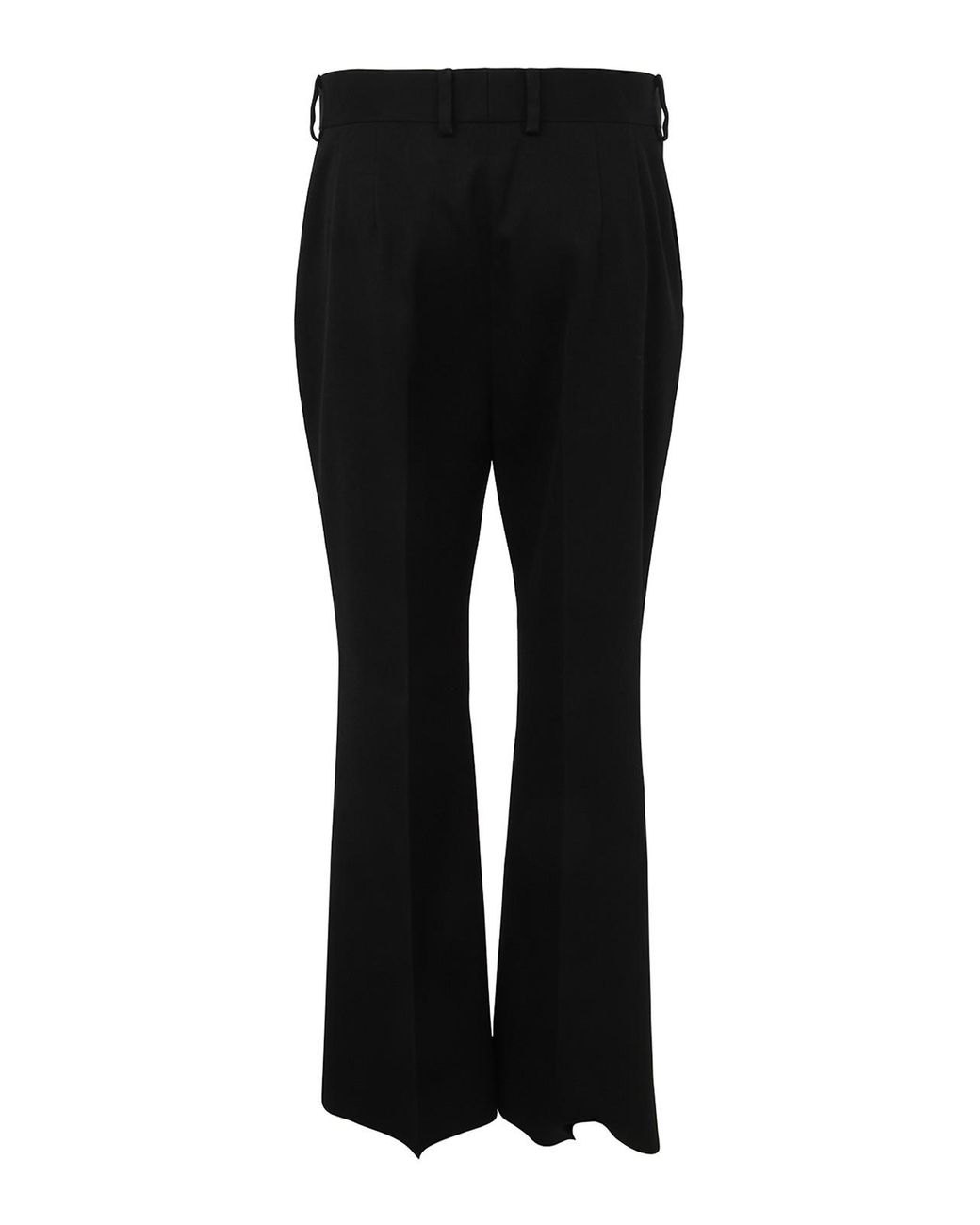 Lanvin Black Tuxedo Cigarette Trousers for men