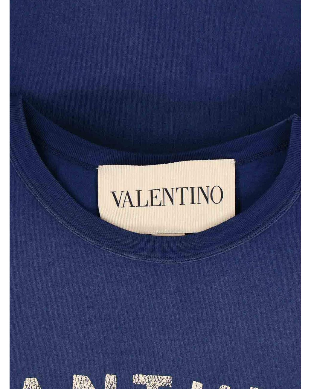 Valentino Blue T-Shirt for men