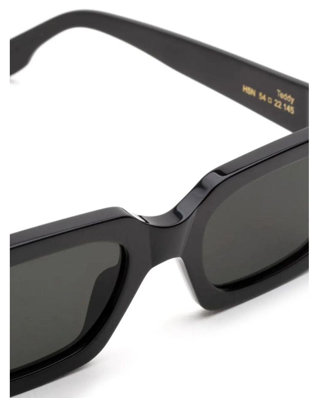 Retrosuperfuture Black Teddy Sunglasses for men