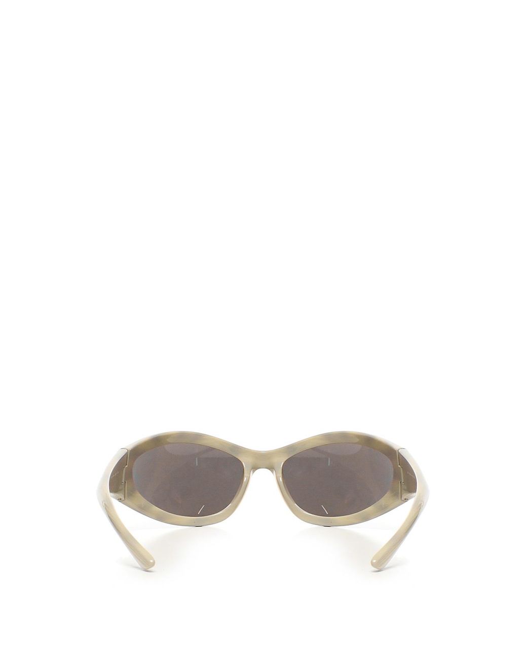 Balenciaga Natural Sunglasses With Logo