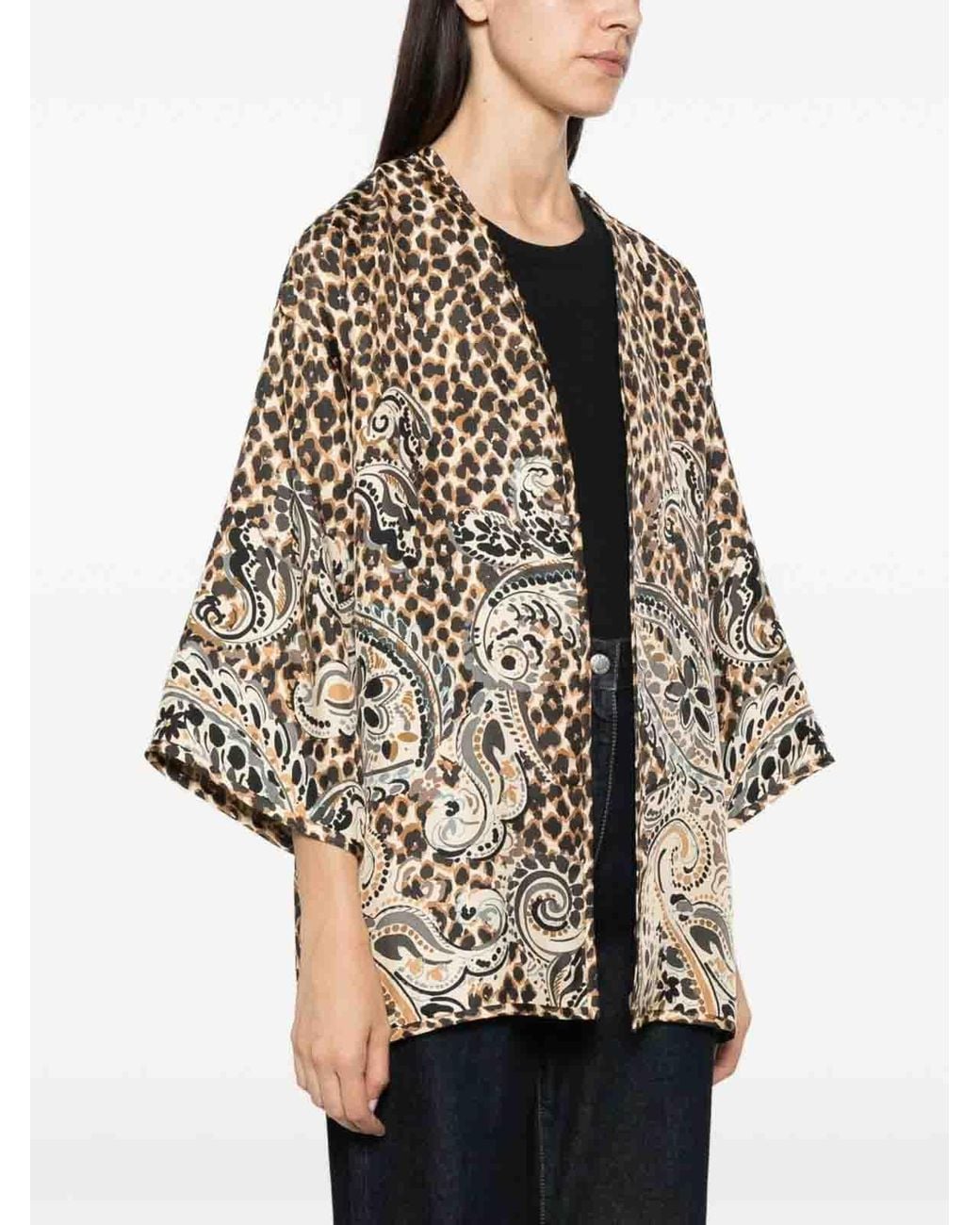 Etro Natural Kesa Silk Jacket