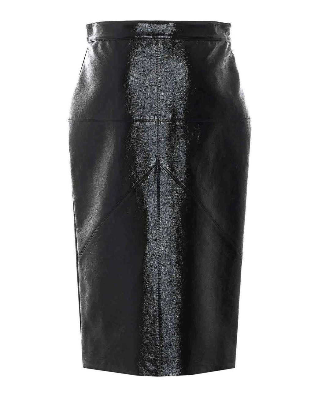 Lanvin Black Straight Skirt