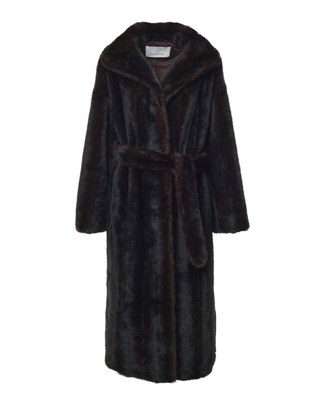 Frankie Shop Black Belted Coats
