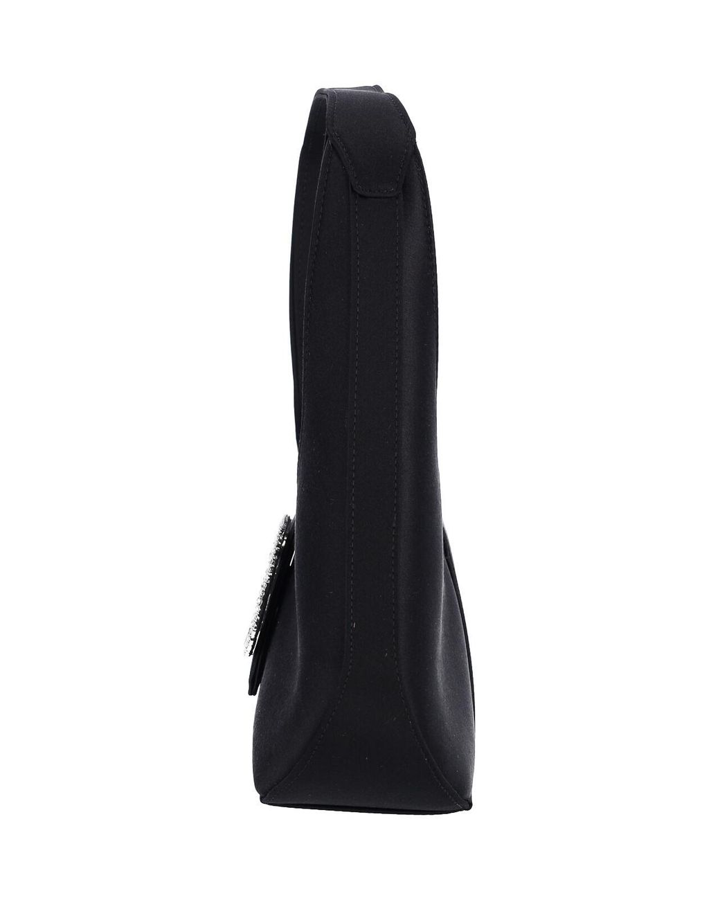 Roger Vivier Black Mini Hobo Bag