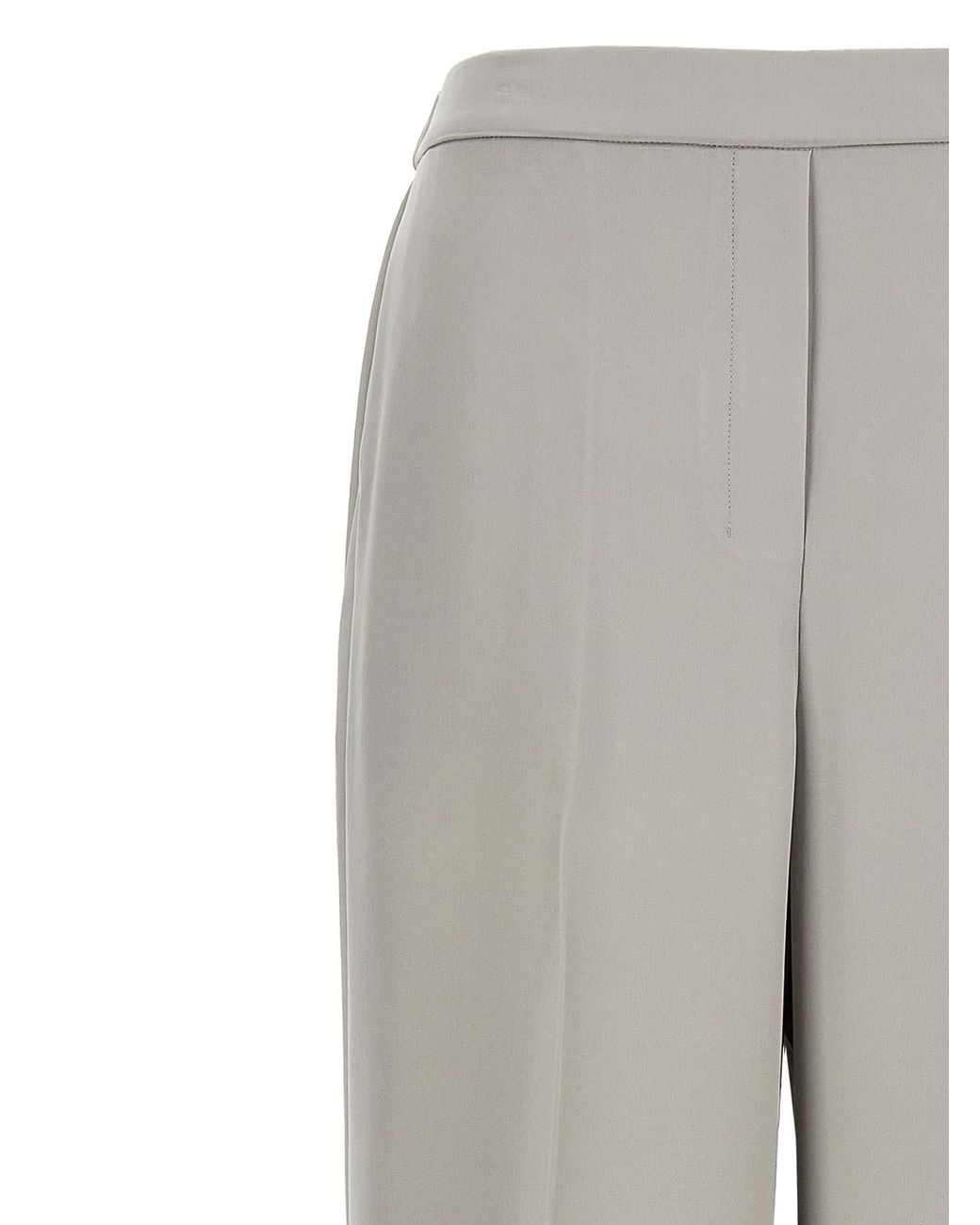 Theory Gray 'Wide Pull On' Pants