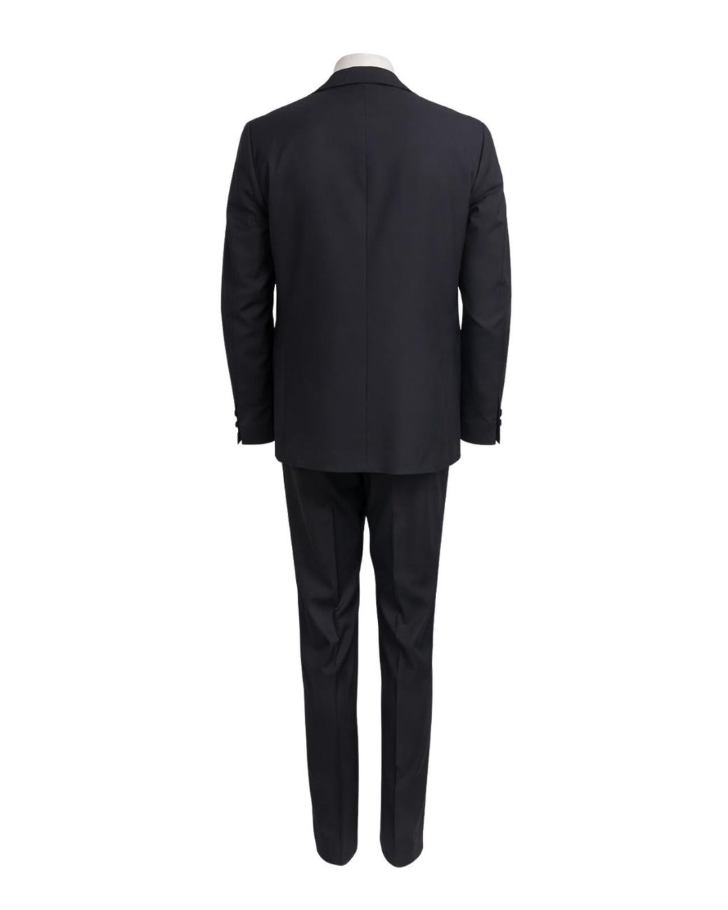Franzese Collection Black Beckham Model Tuxedo Suit for men