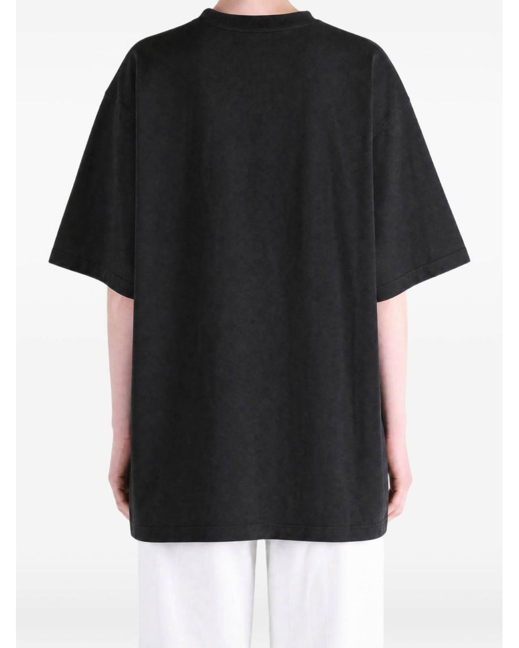 Balenciaga Black The Door Oversized T-Shirt