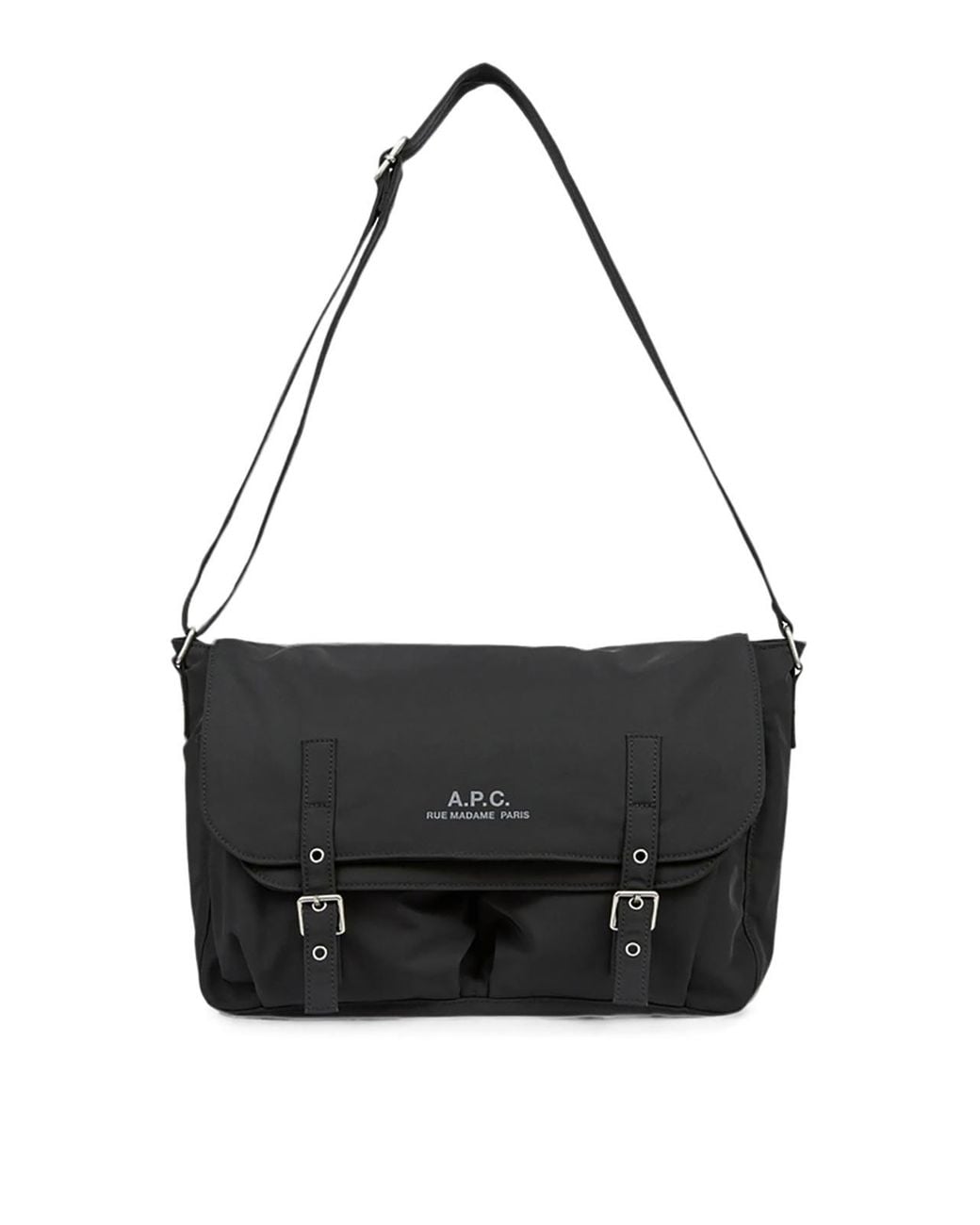 A.P.C. Black Bum Bag for men