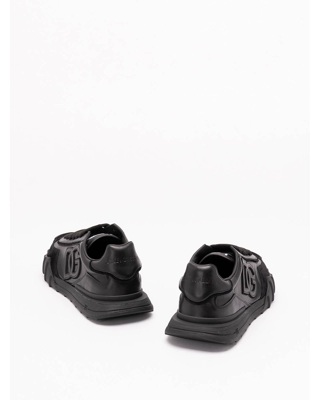 Dolce & Gabbana Black Dolce & Gabbana Dg Athletic Low-Top Sneakers