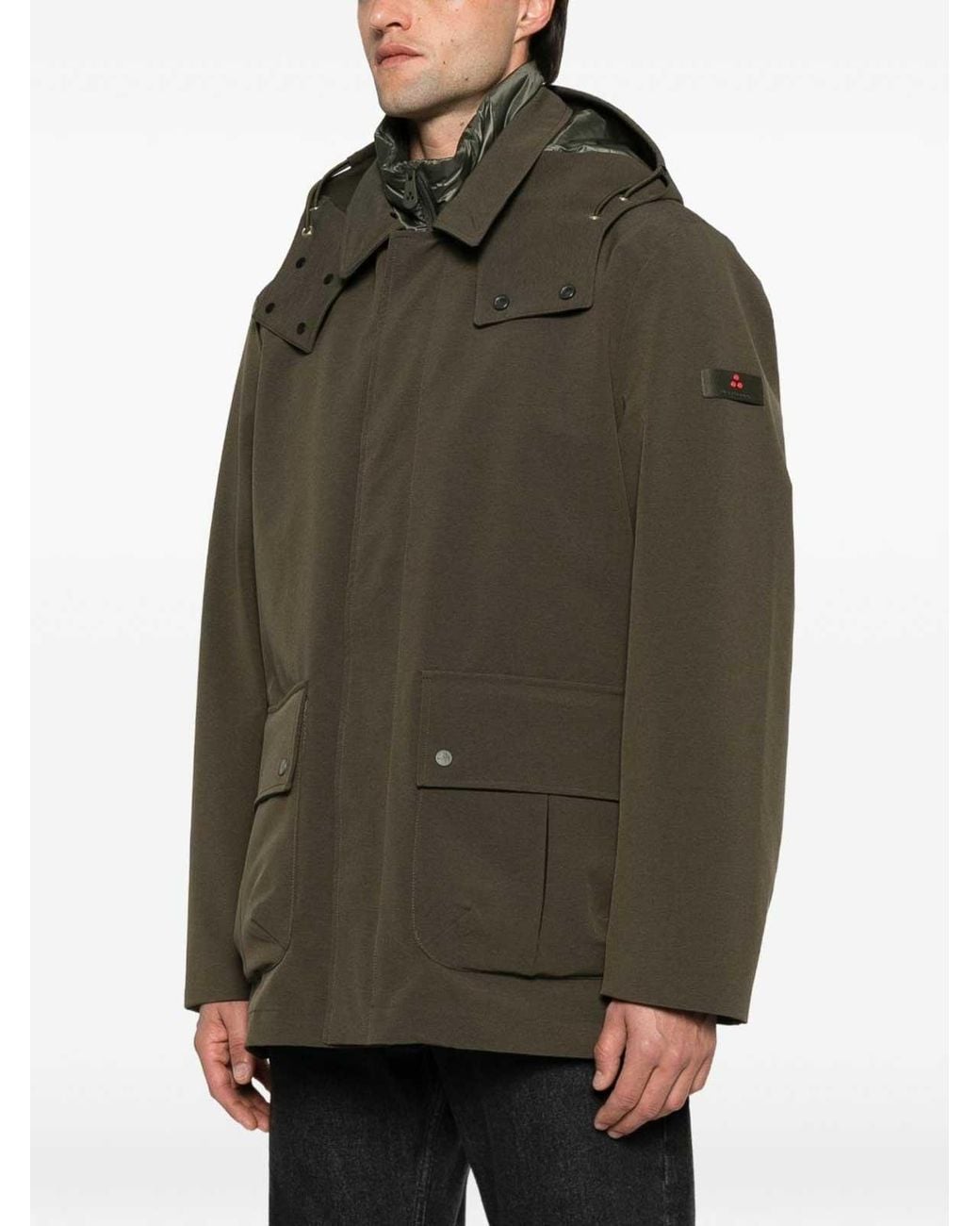 Peuterey Green Parka for men