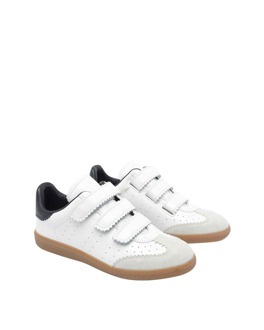 Isabel Marant White Beth Sneakers