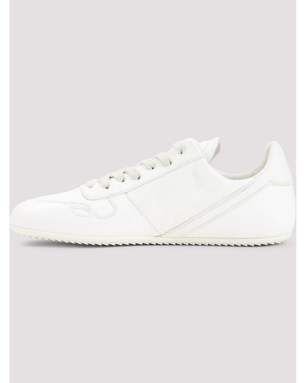 Rick Owens White Sneakers for men