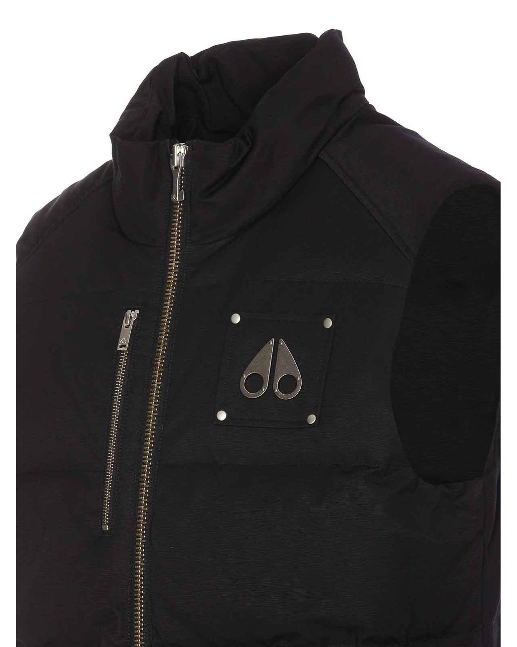 Moose Knuckles Black Westmount Vest for men