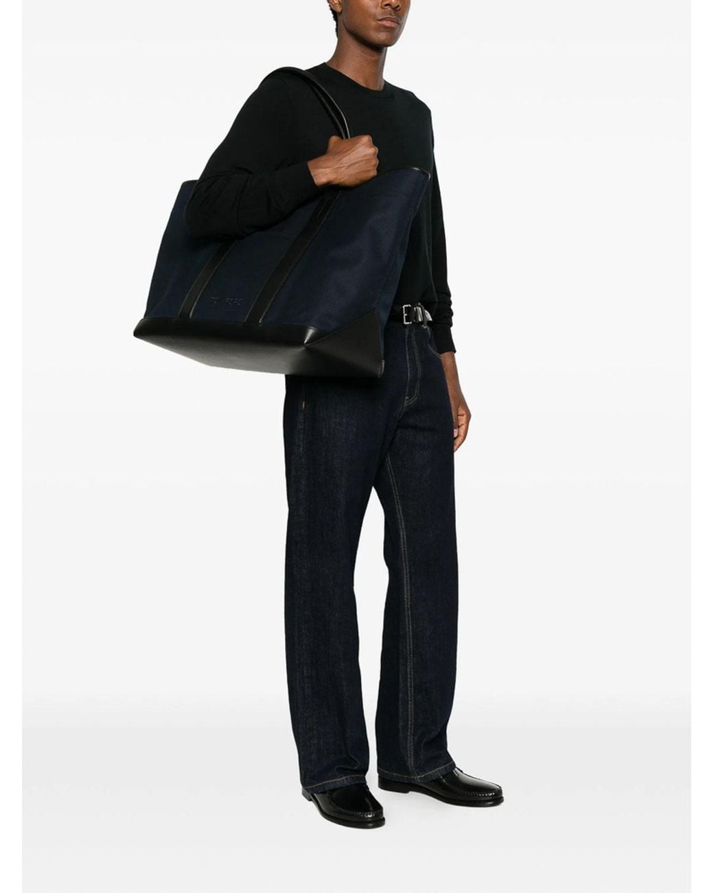Tom Ford Black Bum Bag for men