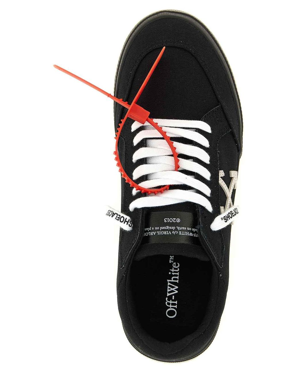 Off-White c/o Virgil Abloh Red Vulcanized Sneakers for men