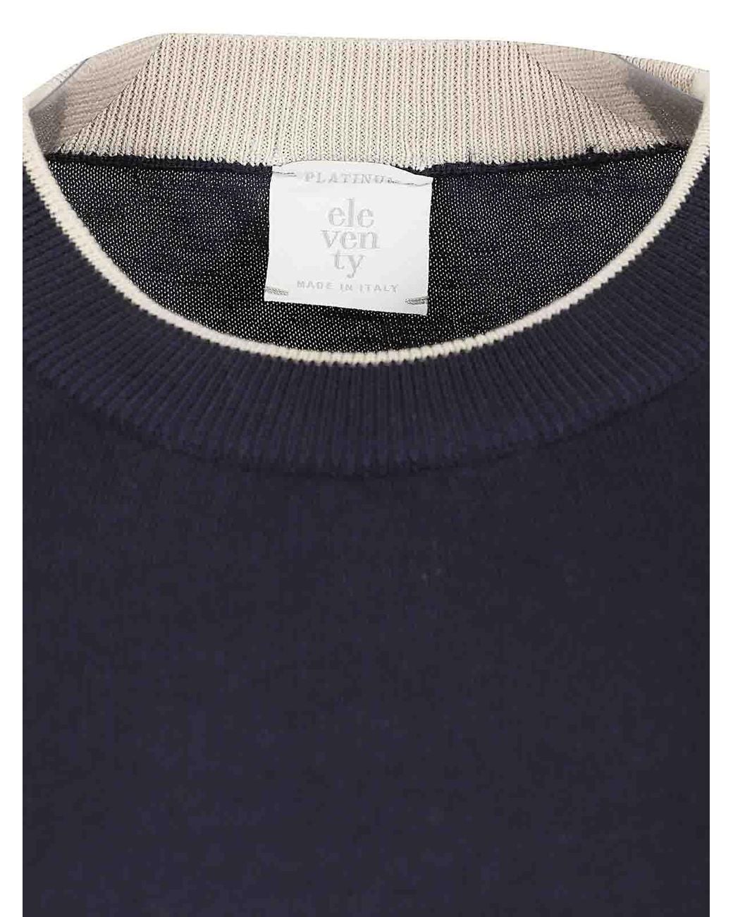 Eleventy Blue Sweater for men