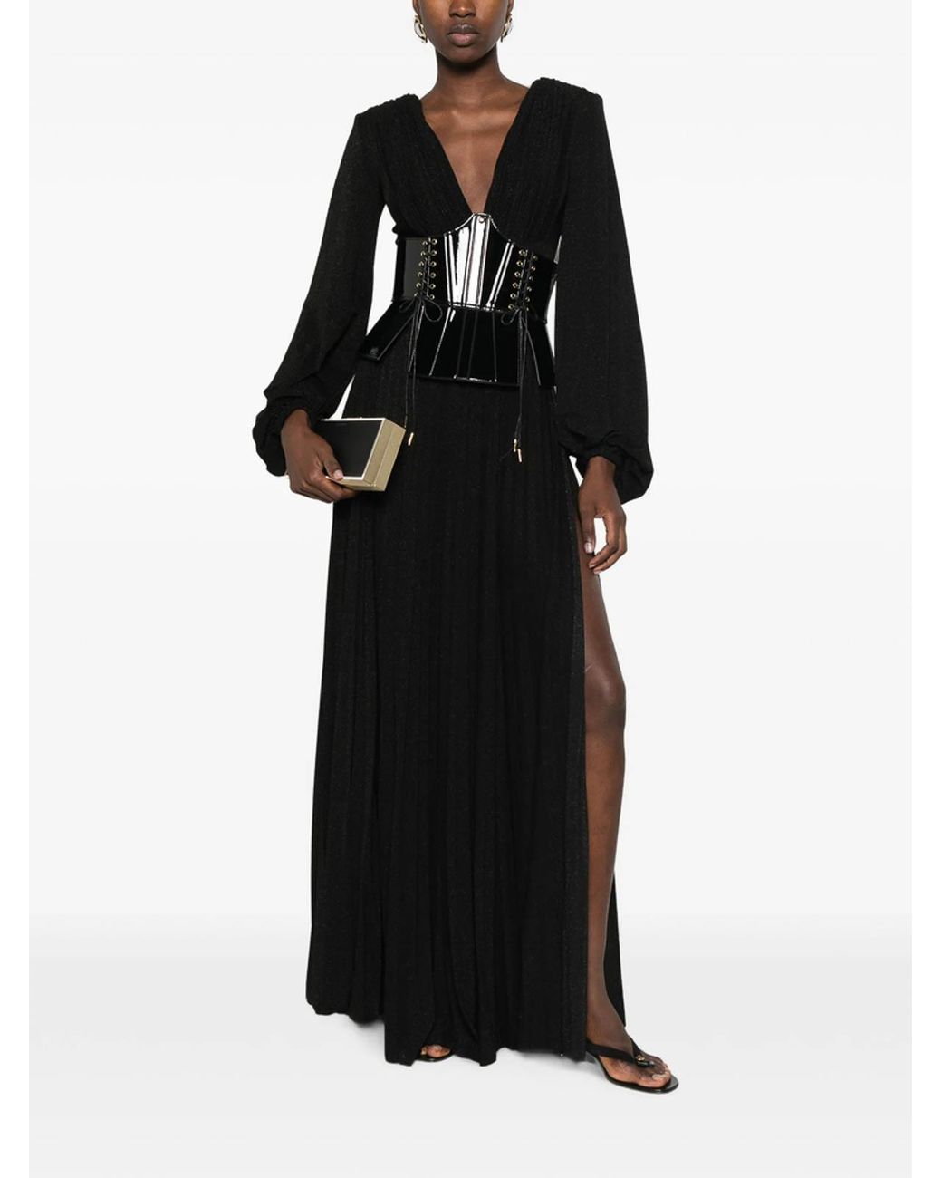 Elisabetta Franchi Black Dress