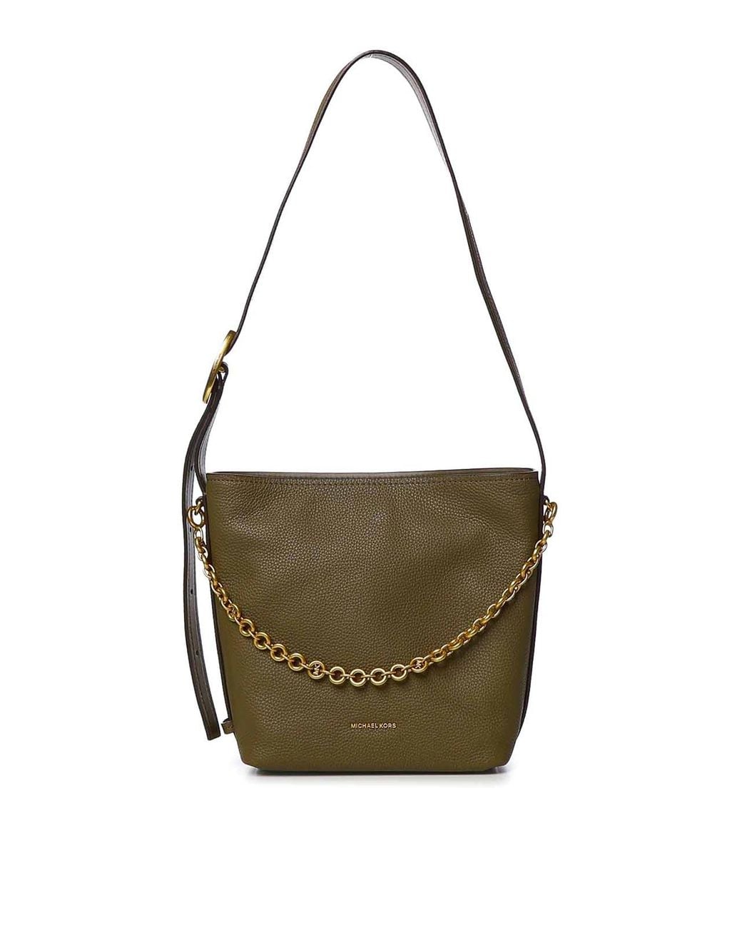 MICHAEL Michael Kors Metallic Nolita Leather Bucket Tote Bag