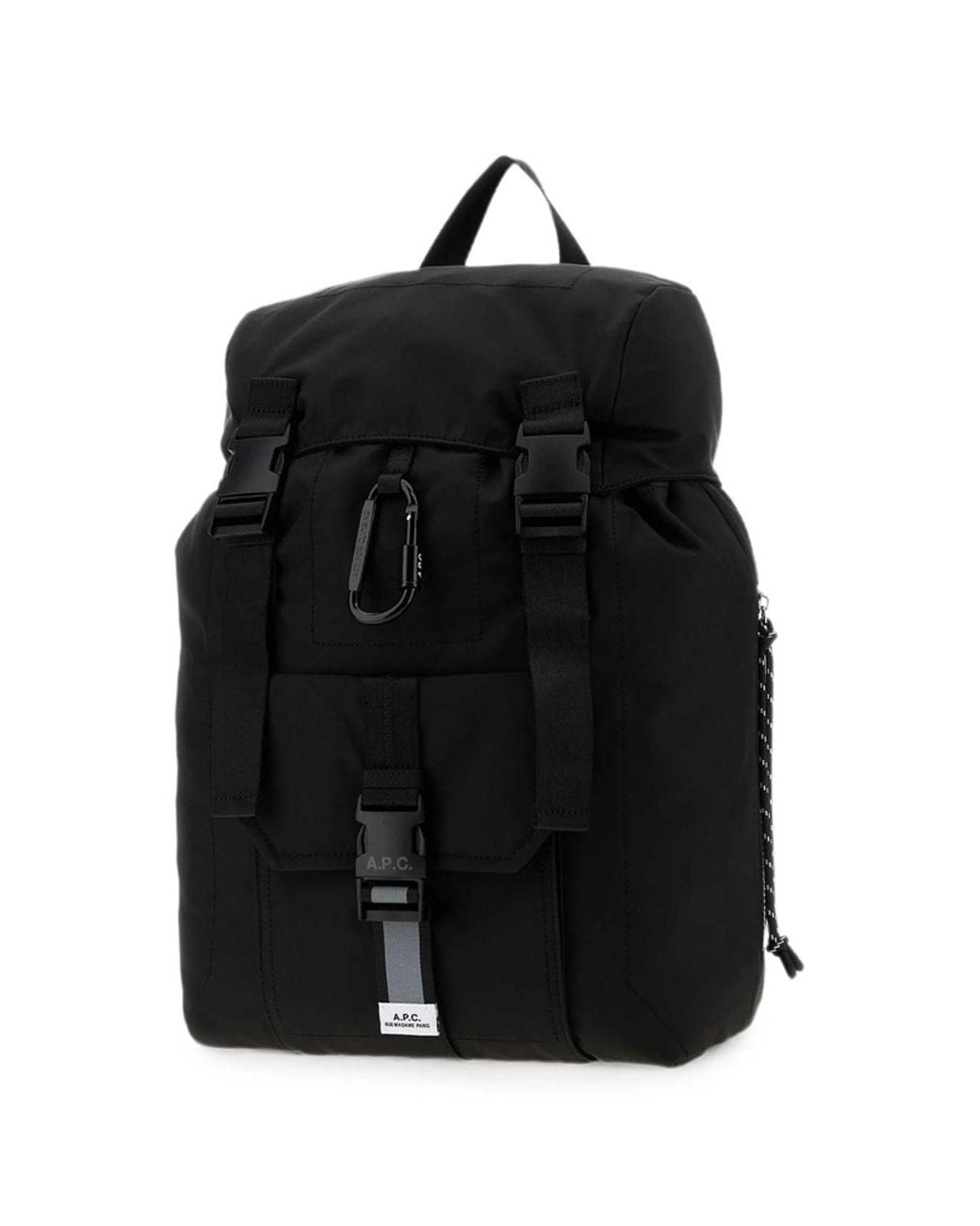 A.P.C. Black Backpack for men