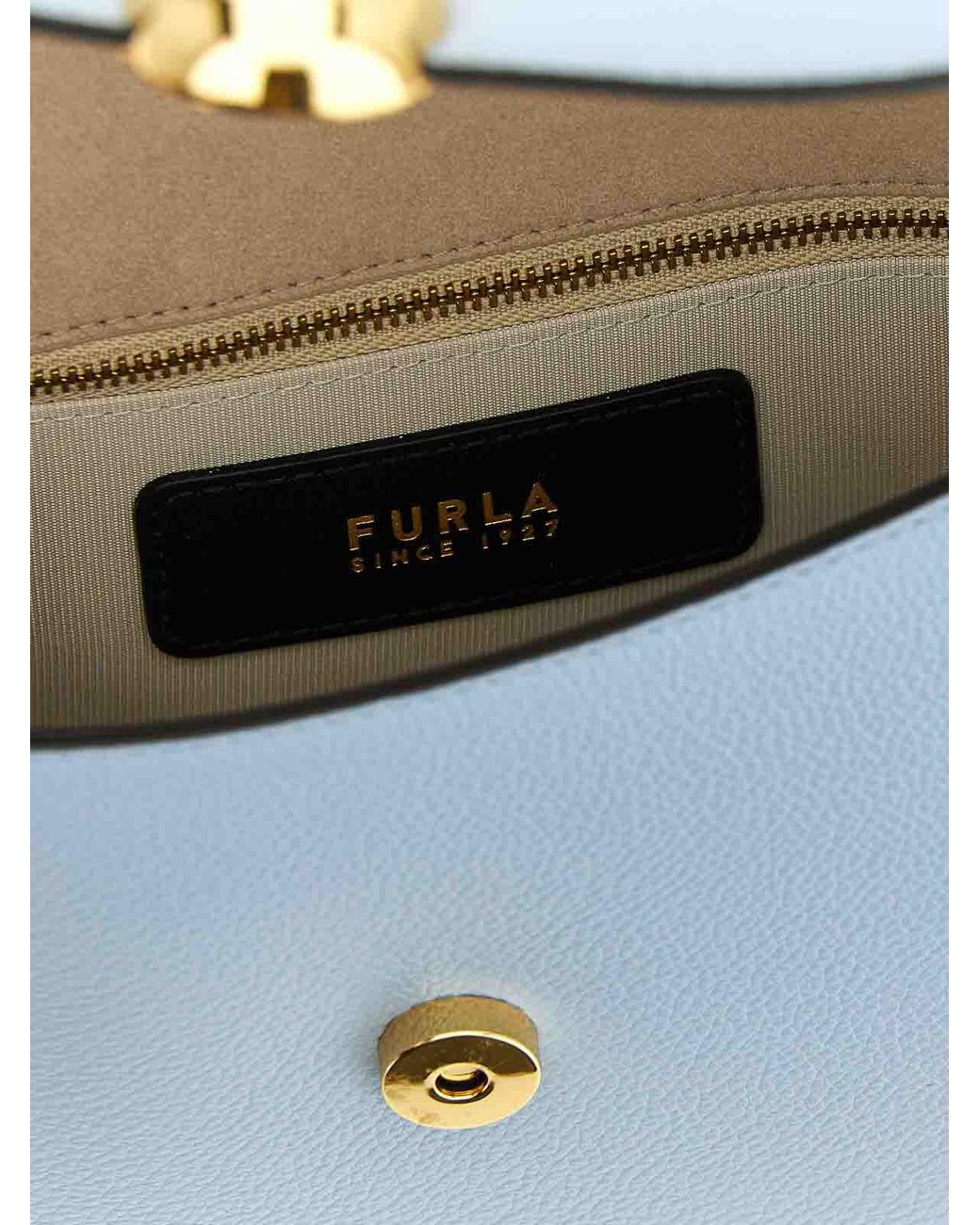 Furla Blue Small Crossbody Bag
