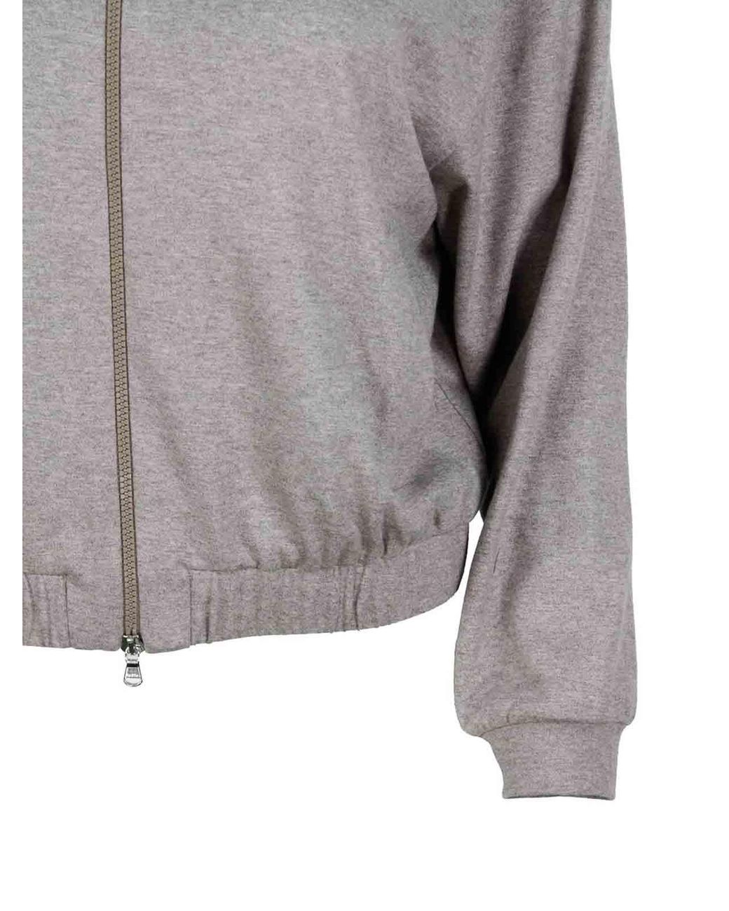Barba Napoli Gray Sweatshirt