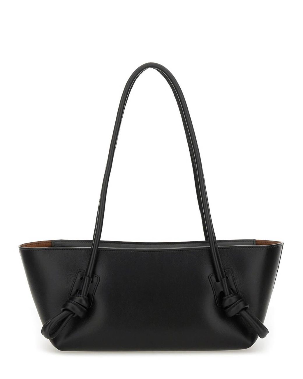 Hereu Black Leathe Tote