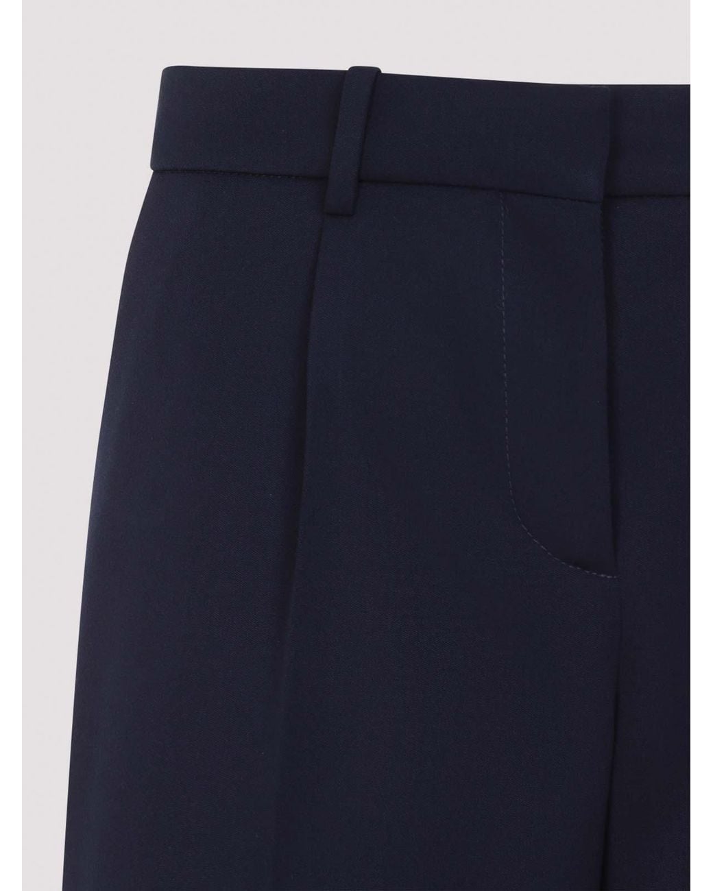 Balenciaga Blue Slim Tailored Pants