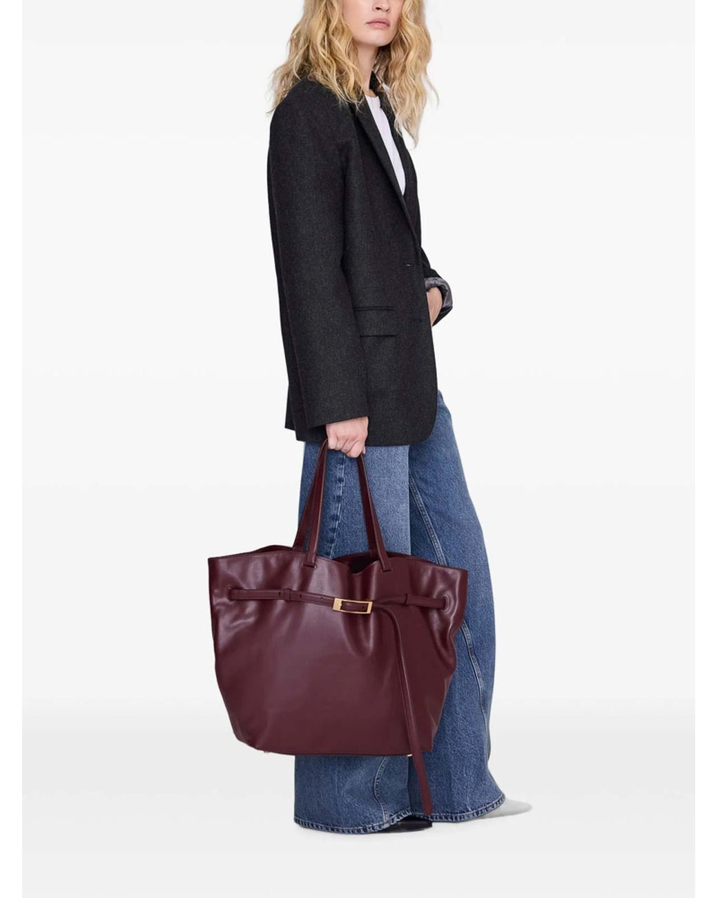Anine Bing Purple Bag