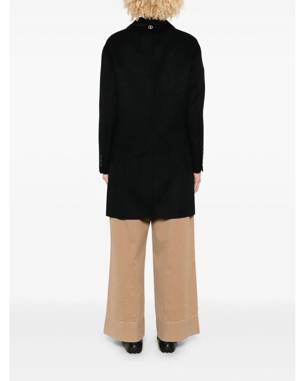 Twinset Black Coat