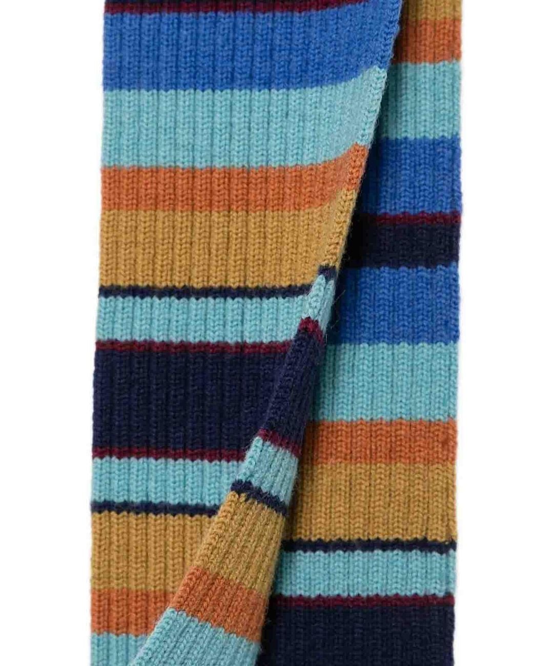 Dries Van Noten Blue Schal