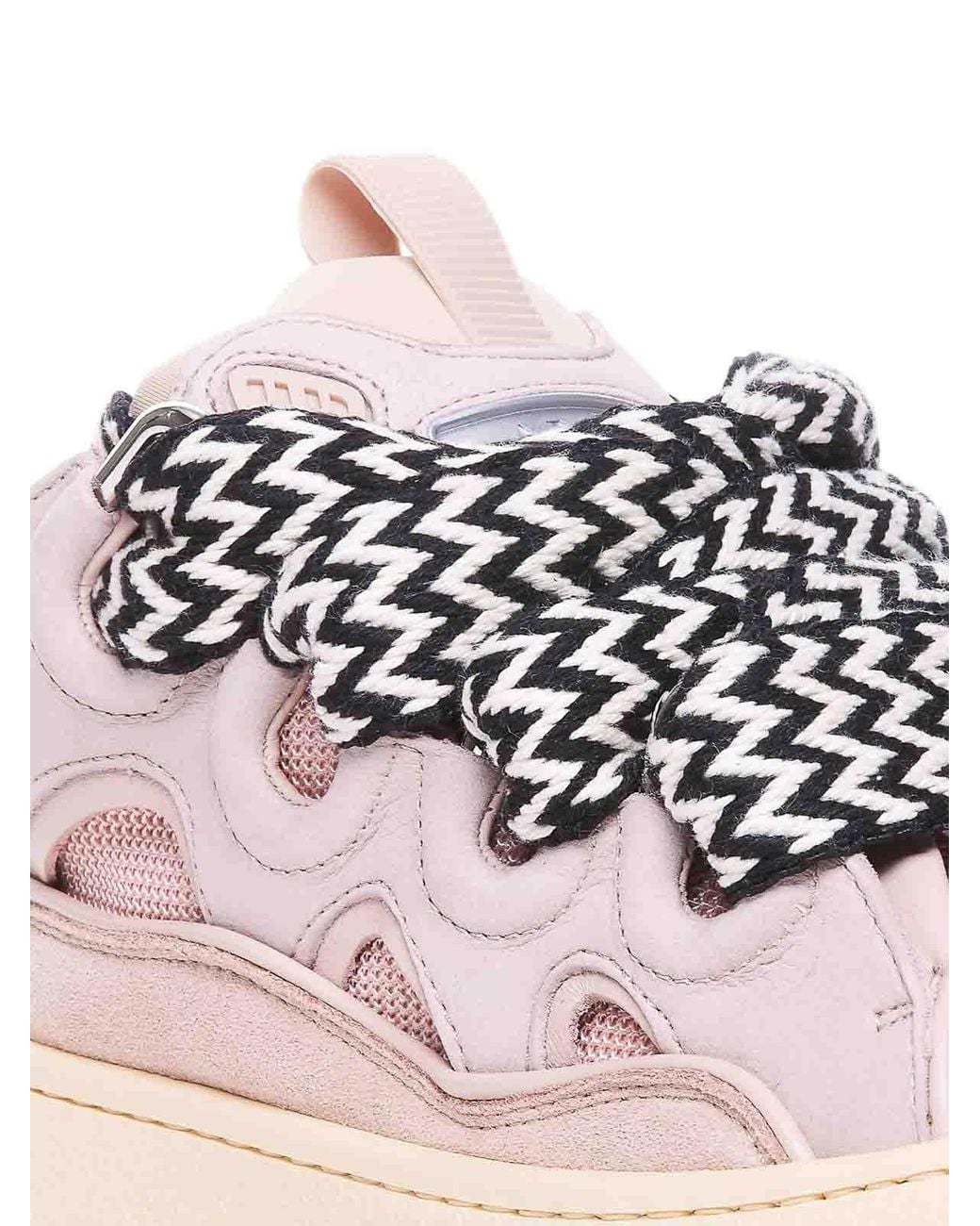 Lanvin Pink Curb Sneakers
