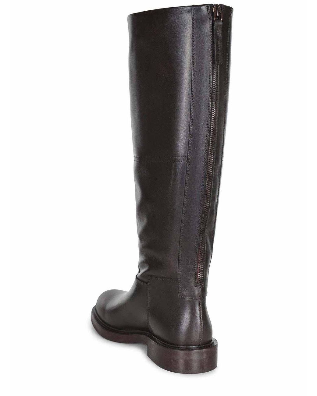 Poeve Brown Boots Made Of Calf Leather