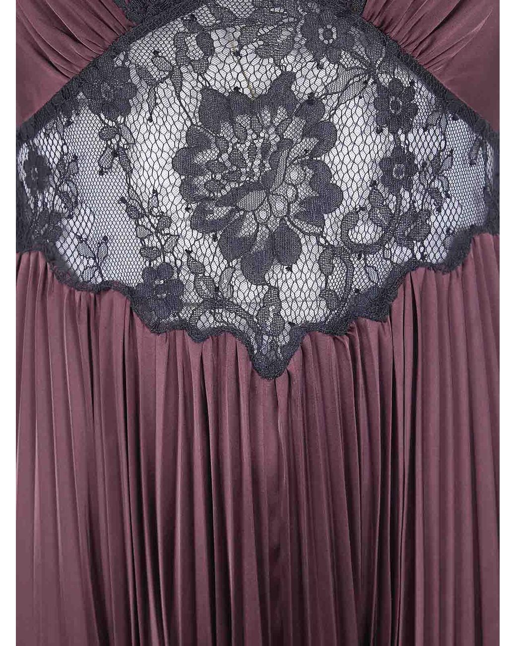Maxi Robe Self-Portrait en coloris Purple