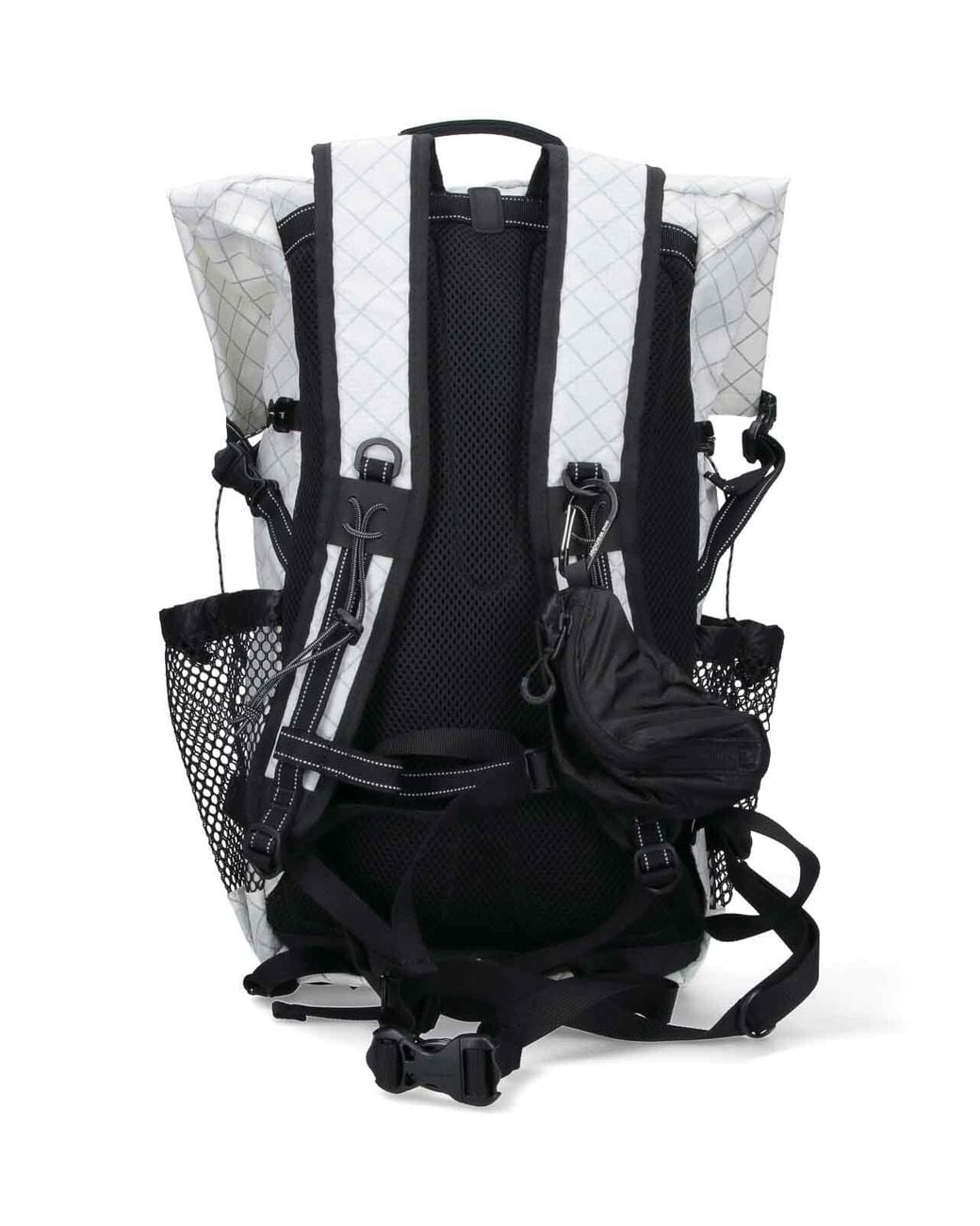 And Wander Black Backpack for men