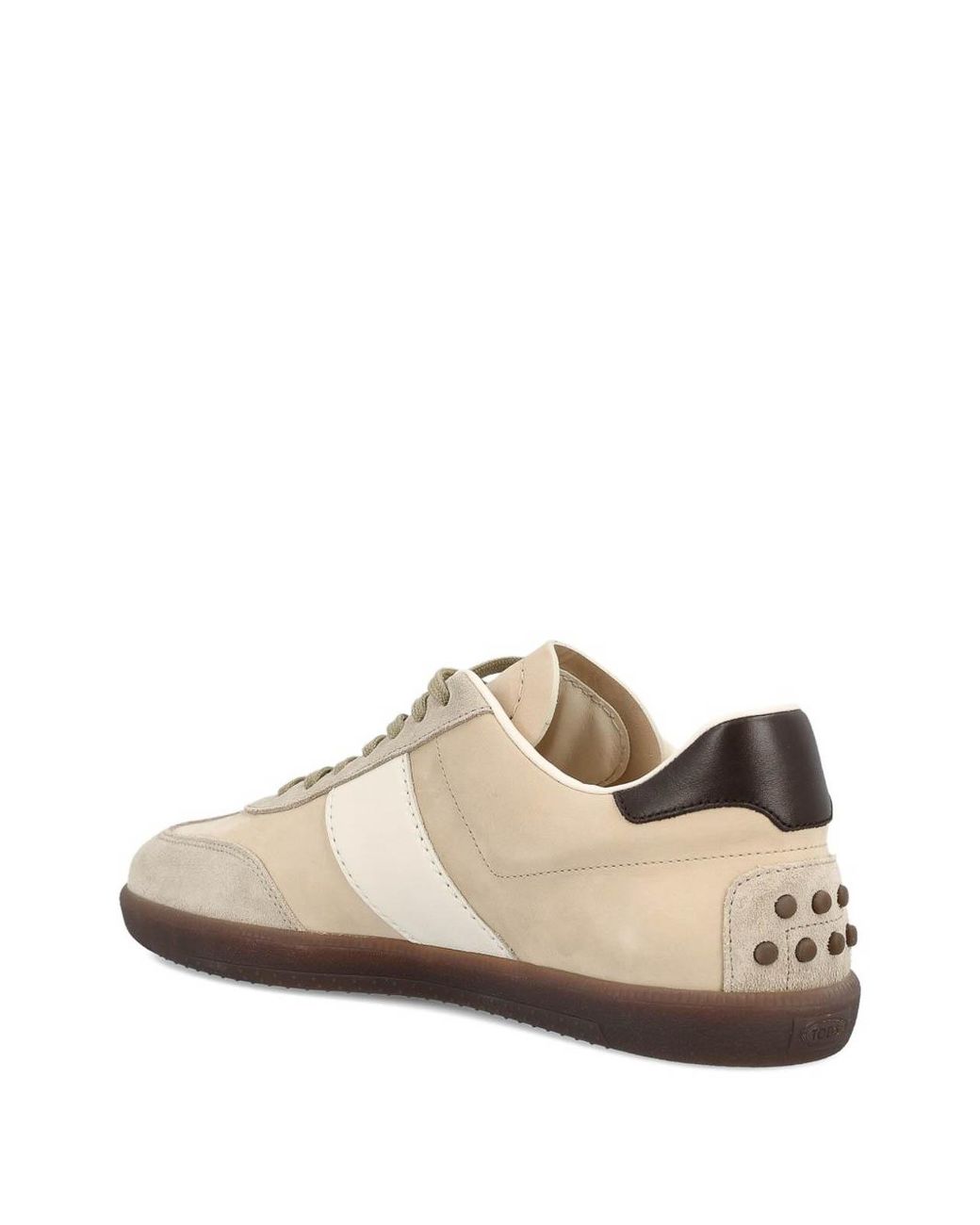 Tod's Natural Leather Sneakers for men