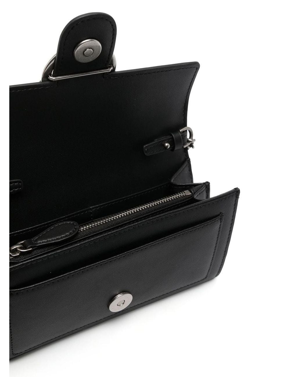 Pinko Black Logo-Plaque Crossbody Bag