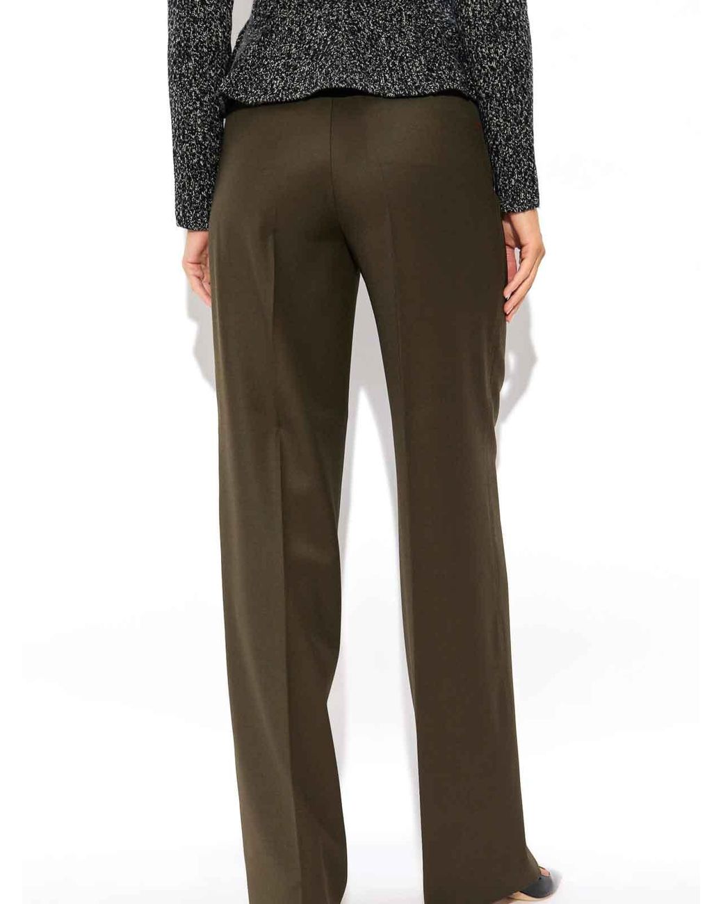 Max Mara Green Arturo Wool Trousers By