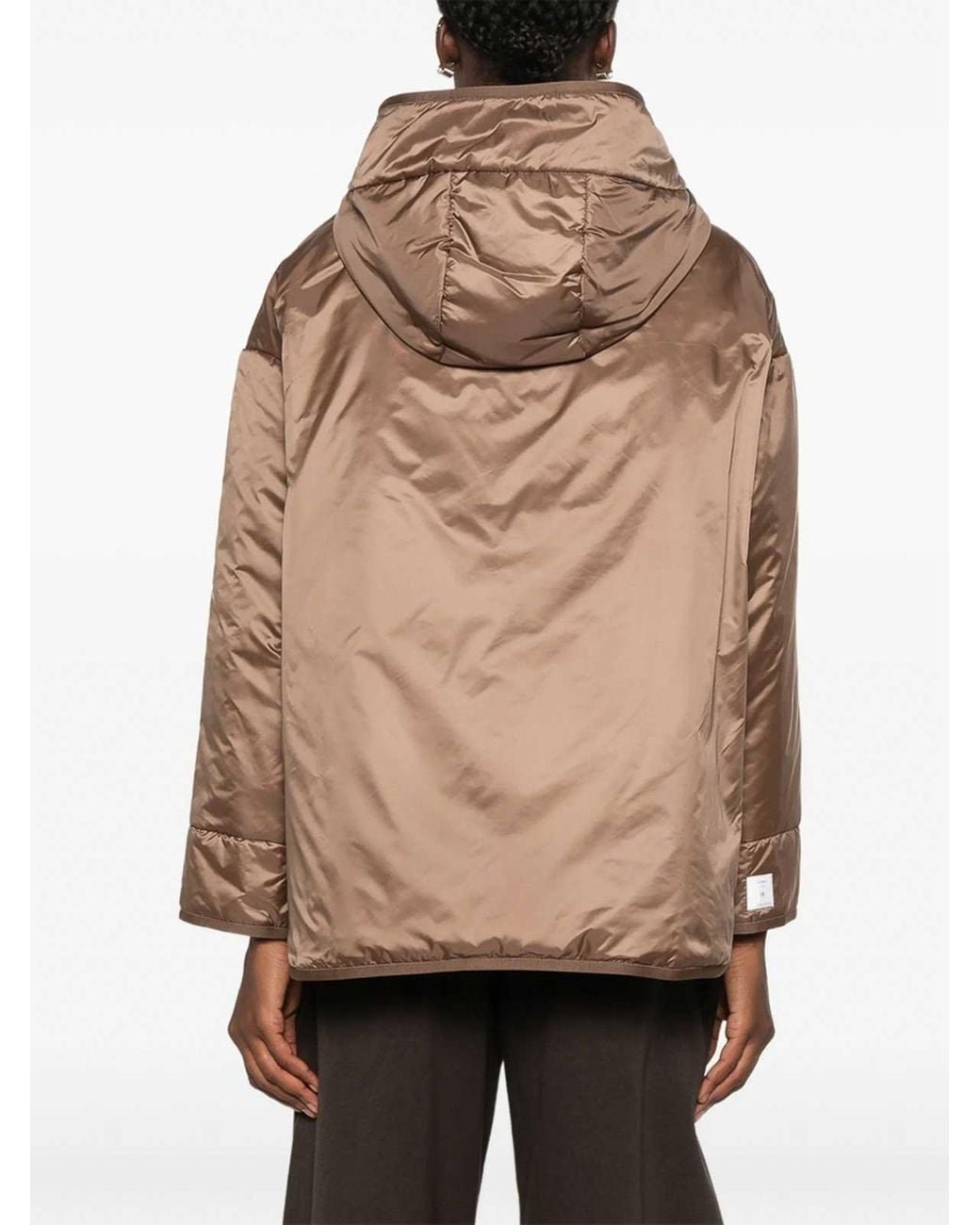Max Mara Natural Down Puffer Parka Coat