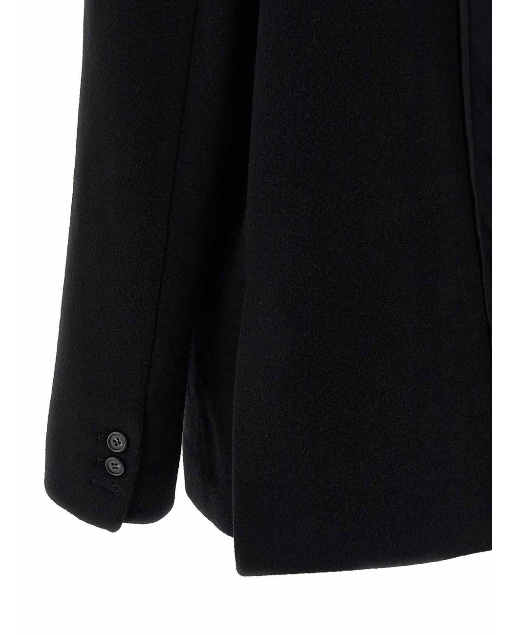 MM6 by Maison Margiela Black Back Panel Blazer